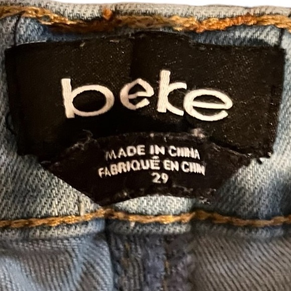 BEBE Legging Jeans Light blue/ Size 29 - Picture 4 of 10